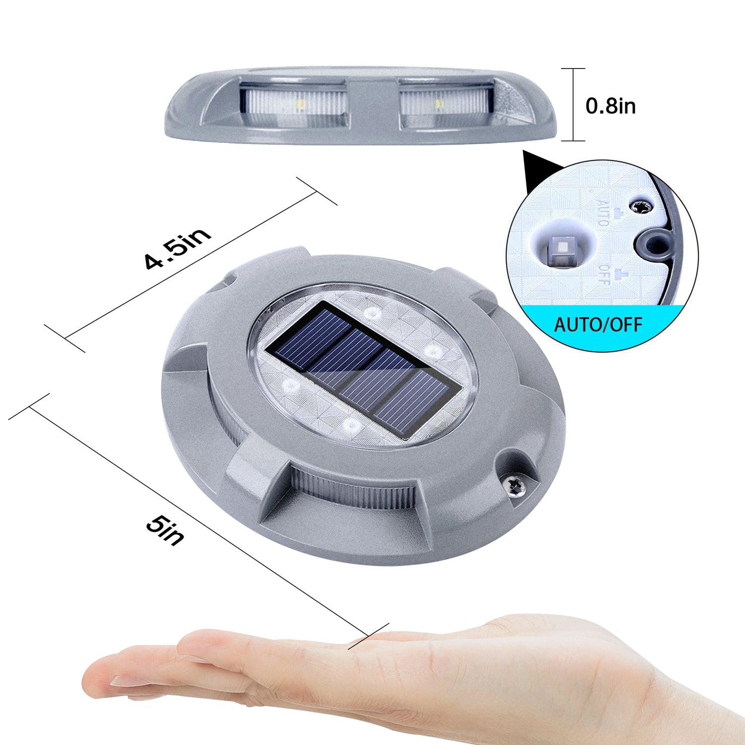 Siedinlar solar deck lights hotsell