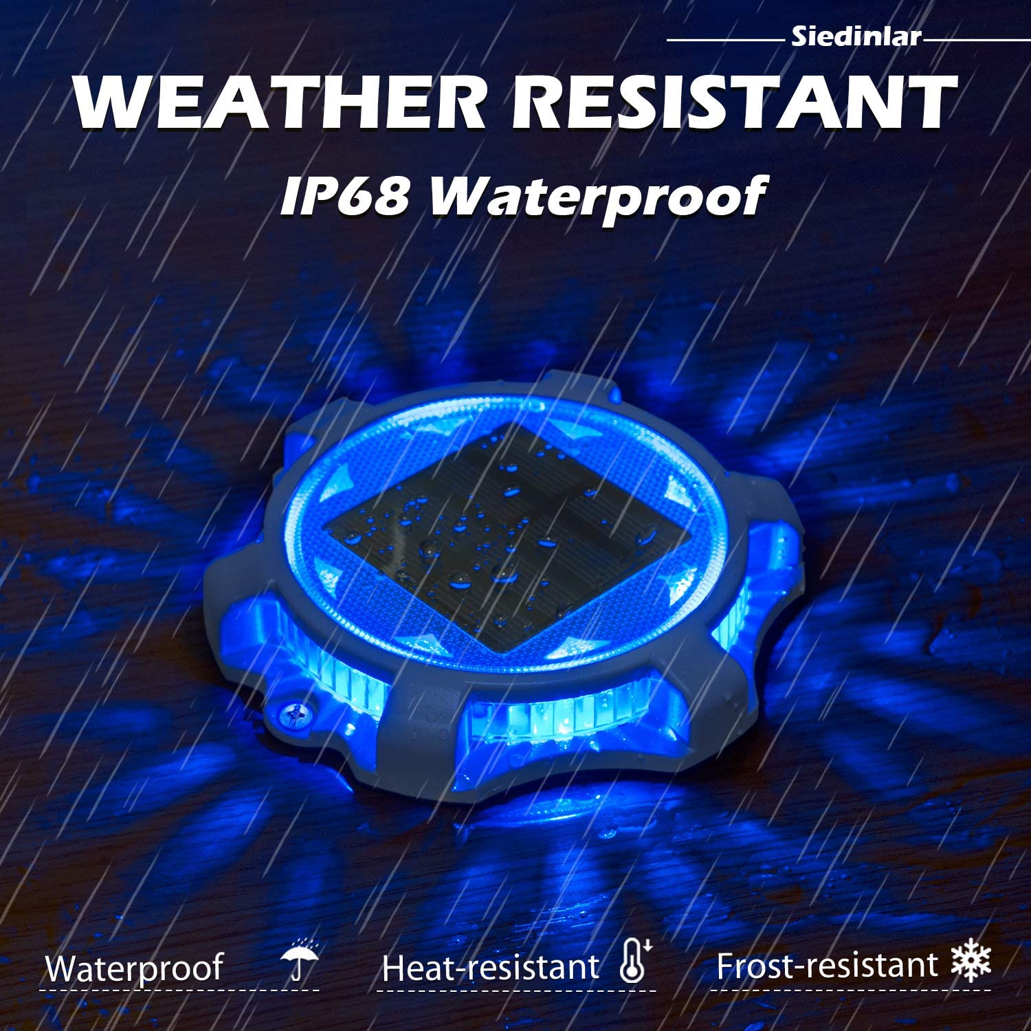 Siedinlar solar deck lights hotsell