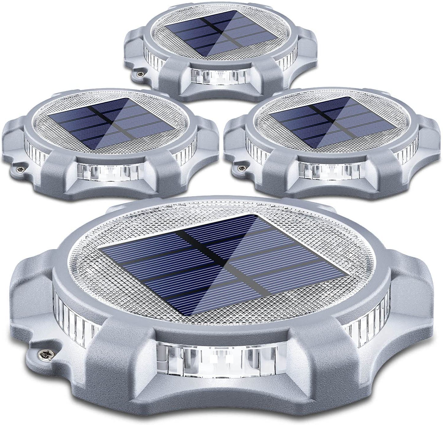 Solar Deck Lights Outdoor Waterproof, Dock Lights Led Solar