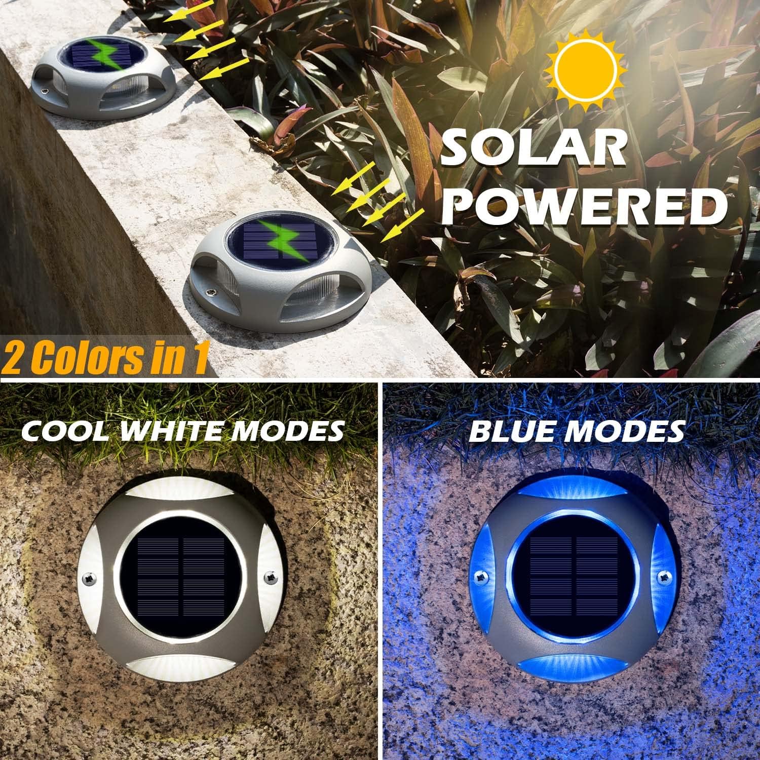 Siedinlar solar deck lights cheap